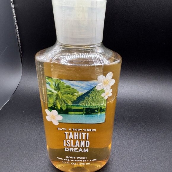 Bath & Body Works Tahiti Island Dream Moisturizing Body Wash Shower Gel 10 oz - Picture 2 of 16